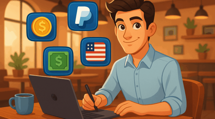 7 apps que pagam em dólar via PayPal