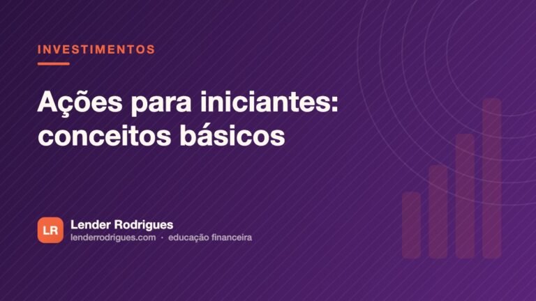 Ações para iniciantes: conceitos básicos
