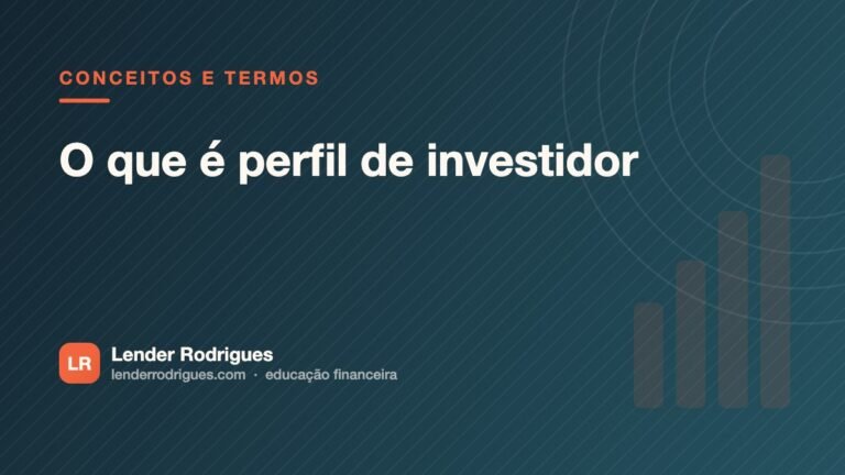 O que é perfil de investidor